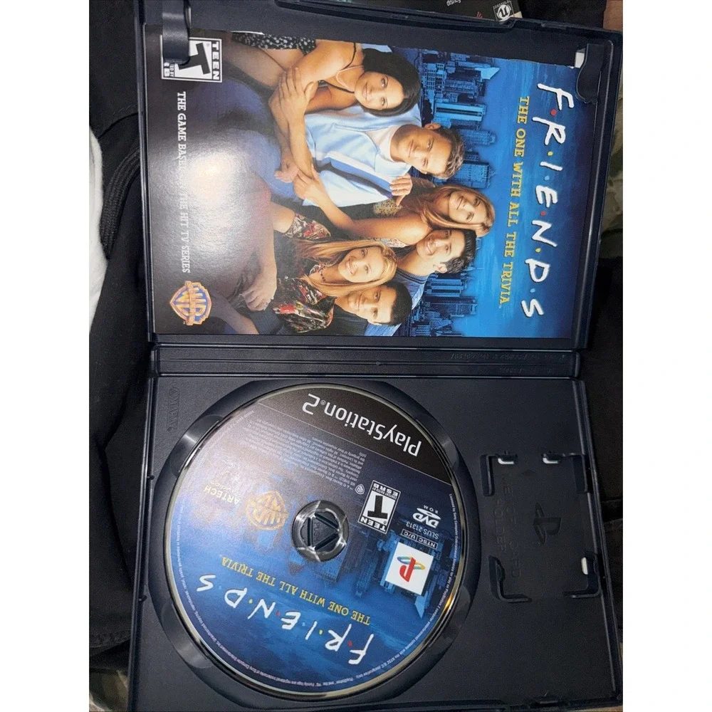 PS2 Friends Trivia Video Game (Sony PlayStation 2 PS2) Complete